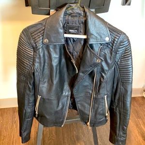 Barney’s originals genuine leather jacket